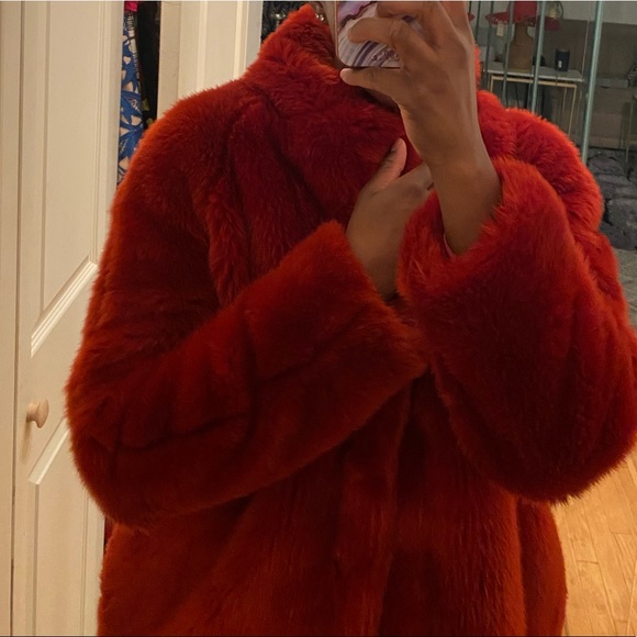 H&M faux fur coat - Picture 4 of 5